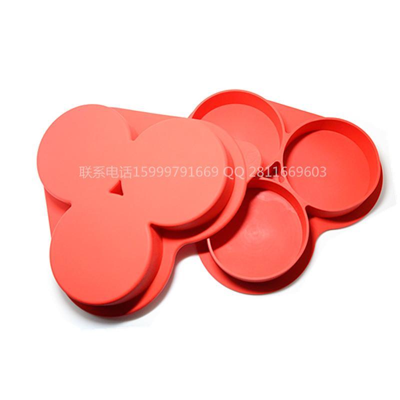 桃心肉夹模具 硅胶汉堡夹 Silicone Hamburg press