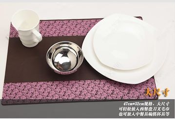 创意花色硅胶餐垫, 杯垫 硅胶桌垫